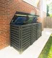 Medium Triple Waste Bin Enclosure