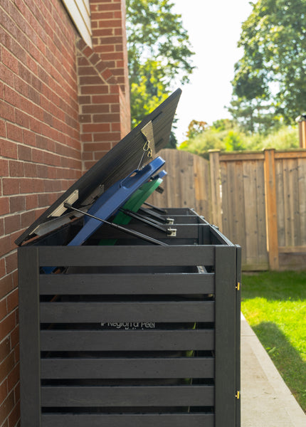 Medium Triple Waste Bin Enclosure