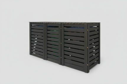 Large Triple Waste Bin Enclosure