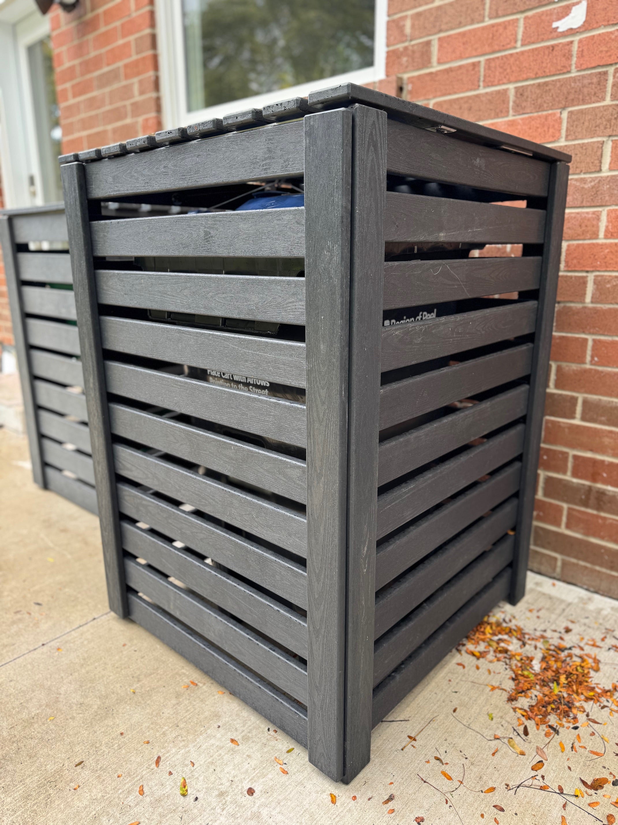 Medium Single Waste Bin Enclosure